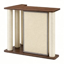 Lumi Side Table with Right Cat Scratching Board